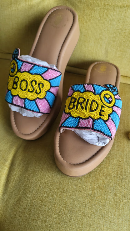 Boss Bride Platform Heels